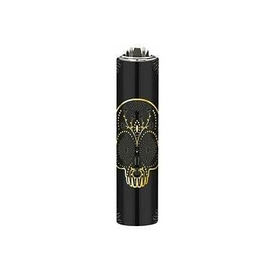 Clipper Flamagas S.A. MetalC.Mexican Skulls černá lebka – Hledejceny.cz