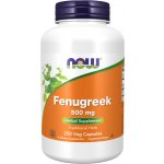 Now Foods Fenugreek Pískavice řecké seno 500 mg x 250 rostlinných kapslí – Hledejceny.cz