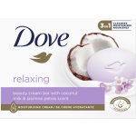 Dove Purely Pampering Kokosové mléko a jasmín tuhé mýdlo 90 g – Zboží Dáma