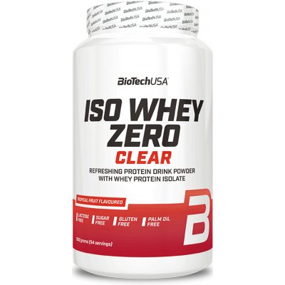 BioTech USA Iso Whey Zero Clear 25 g – Hledejceny.cz