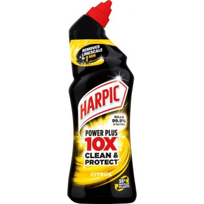 Harpic Powerplus 10x silný WC gel citrón 750 ml – Zboží Dáma