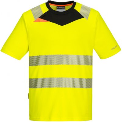 Portwest DX413 DX4 Hi-Vis S/S žlutá/černá 4XL – Zboží Dáma