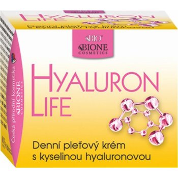 Bione Cosmetics Hyaluron Life s kyselinou hyaluronovou denní pleťový krém 51 ml