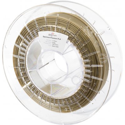 Spectrum PLA Glitter, 1,75mm, 500g, 80186, aztec gold – Zboží Živě