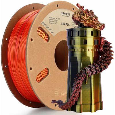 Economy Eryone SILK PLA červená, zlatá, černá 1 kg 1,75 mm – Zboží Živě