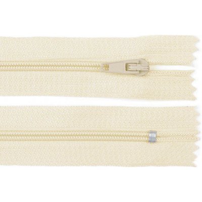 Prima-obchod Spirálový zip No 3 délka 20 cm autolock, barva 103 krémová nejsvět. – Hledejceny.cz