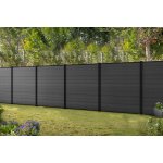 Plotový panel KETER FENCE KIT šedý (3x panel) – Sleviste.cz