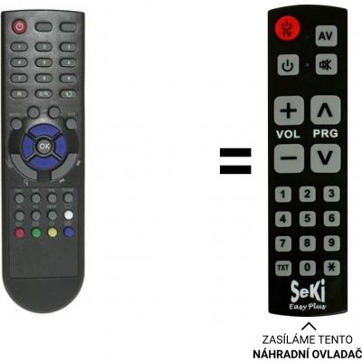 Dálkový ovladač Senior Globo Opticum Orton - MULTIROOM, MULTIWIEW, 4060, 4160 – Zboží Živě