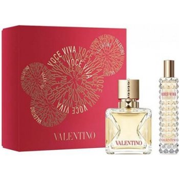 Valentino Voce Viva EDP 50 ml + EDP 15 ml + tělové mléko 100 ml dárková sada