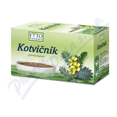 FYTOPHARMA CAJ KOTVICNIK 20 X 1 G – Hledejceny.cz