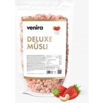 Venira deluxe müsli, jahoda a kešu 400 g – Zboží Dáma