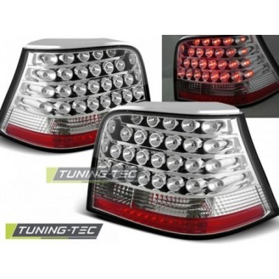 Světla zadní VW GOLF 4 09.97-09.03 CHROME LED – Hledejceny.cz
