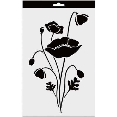 Aladine Šablona 20x30 cm Vlčí mák – Sleviste.cz