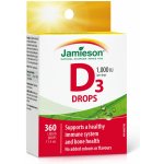 Jamieson Vitamín D3 1000 IU 11,4 ml – Hledejceny.cz