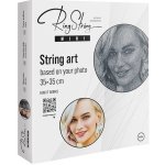 Ring String RingString Mini - vytvořte si obraz z nití podle fotky – Zboží Dáma
