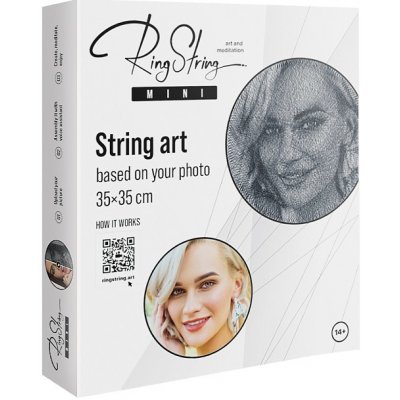 Ring String RingString Mini - vytvořte si obraz z nití podle fotky – Zboží Dáma