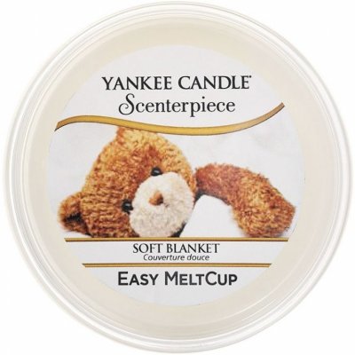 Yankee Candle Scenterpiece Easy MeltCup SOFT BLANKET 61g 34656 – Zboží Dáma