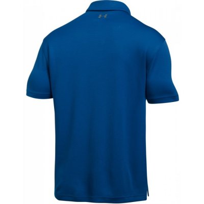 Under Armour pánské funkční tričko s krátkým rukávem TECH POLO 1290140-400 modré – Zboží Mobilmania