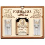 Poděbradská samička 35% 0,5 l (dárkové balení 2 sklenice) – Zboží Dáma