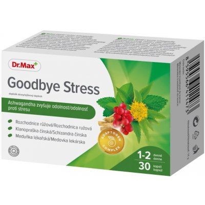 Dr.Max Goodbye Stress 30 kapslí – Sleviste.cz