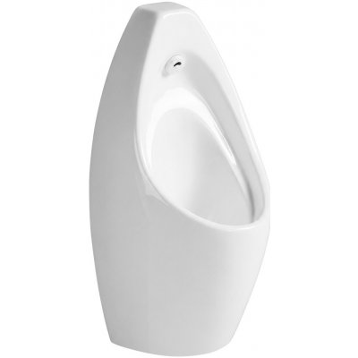 CERANO Pisoár závěsný Vector včetně flexi sifonu senzorové splachovaní bílá lesklá 76x37 CER-680506 – Hledejceny.cz