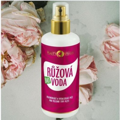 Purity Vision Bio růžová voda sprej 200 ml – Zboží Dáma