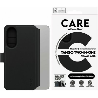 PanzerGlass CARE Tango 2v1 Qi na Samsung Galaxy S25 Edge černé CR66668 – Sleviste.cz