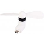 Micro USB větráček bílý – Zboží Dáma