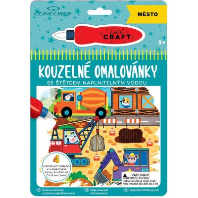 Kouzelné omalovánky CONCORDE Město – Zbozi.Blesk.cz