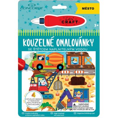 Kouzelné omalovánky CONCORDE Město – Zboží Mobilmania