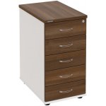 Hobis K 35 C P 5 zásuvek podél 60 cm ořech bílá – Hledejceny.cz