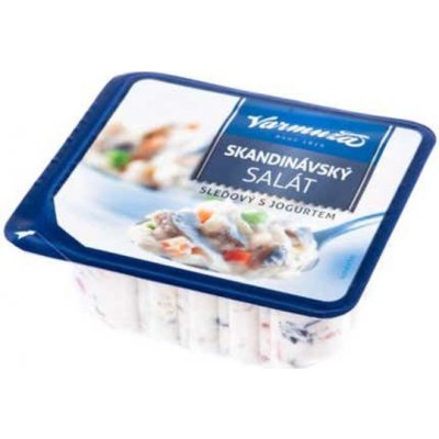 Varmuža Skandinávský salát sleď s jogurtem 150 g – Zboží Dáma