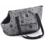 JK ANIMALS taška Grey Lux S stylová taška pro malé psy 40 x 24 x 24 cm – Zboží Dáma