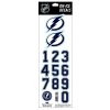 Hokejové doplňky Sportstape ALL IN ONE HELMET DECALS - TAMPA BAY LIGHTENING