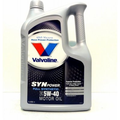 Valvoline SynPower 5W-40 5 l – Hledejceny.cz