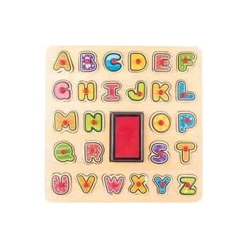 Woody Razítka Puzzle ABC