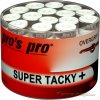 Grip na raketu Pro's Pro Super Tacky 60ks bílá