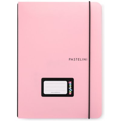 Karton P P Sešit PP Oxybook A5 PASTELINI růžová – Sleviste.cz