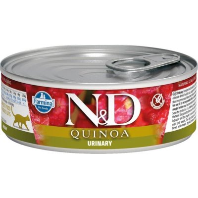 Farmina Pet Foods N&D CAT QUINOA Adult Urinary Duck & Cranberry 80 g – Zboží Mobilmania