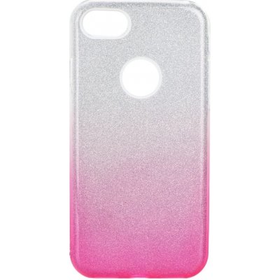 Pouzdro Forcell Shining Apple iPhone 7 / 8 stříbrné růžové – Zboží Mobilmania