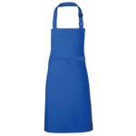 Link Kitchen Wear Nastavitelná zástěra na grilování bez potisku modrá královská X979 – Hledejceny.cz