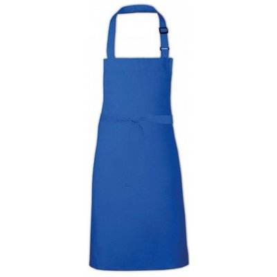 Link Kitchen Wear Nastavitelná zástěra na grilování bez potisku modrá královská X979 – Hledejceny.cz