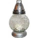 Nohel Garden Lampa hřbitovní KOULE PUNTÍKY skleněná 50g d12x20cm – Zboží Dáma