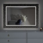 Artalo LED zrcadlo s dekorem D11 50 x 50 cm – Hledejceny.cz
