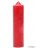 Erotický gadget S/M parafínová svíčka Rimba červená