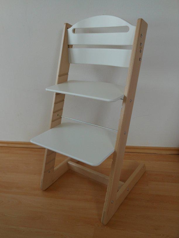 Jitro rostoucí židle Baby buk bukovo bílá od 3 360 Kč - Heureka.cz