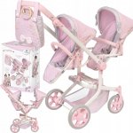 DeCuevas 90875 Skládací kočárek pro dvojčata panenky s taškou Sophie 2025 91 cm – Zboží Mobilmania