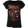 Dámské tričko s potiskem Tričko metal NNM Slipknot The End So Far černá