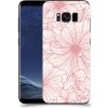 Pouzdro a kryt na mobilní telefon Samsung Pouzdro ACOVER Samsung Galaxy S8 G950F s motivem Floral I