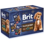 Brit Premium by Nature Adult Dog Fillets in Gravy Multipack 12 x 85 g – Hledejceny.cz